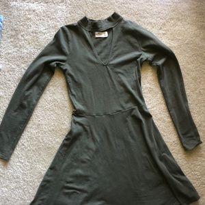 Olive Green Hollister Dress